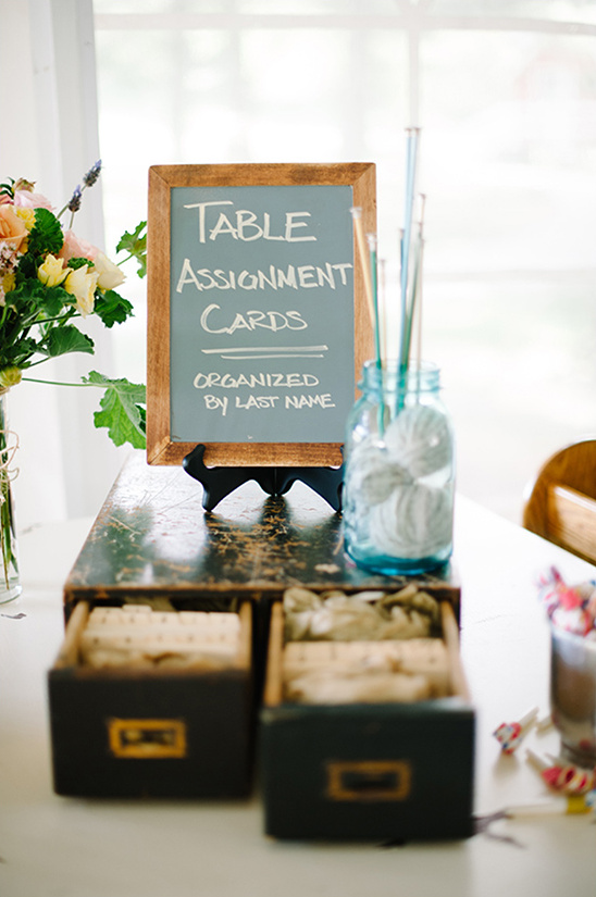 table assignment ideas