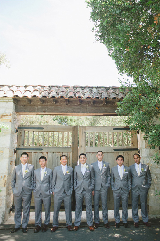 gray groomsman suits