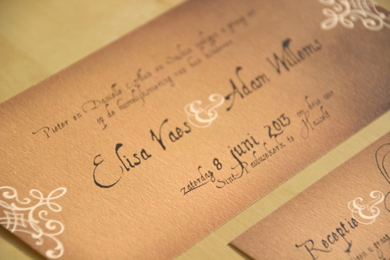 Vintage Medieval Ink // DIY Wedding Stationery