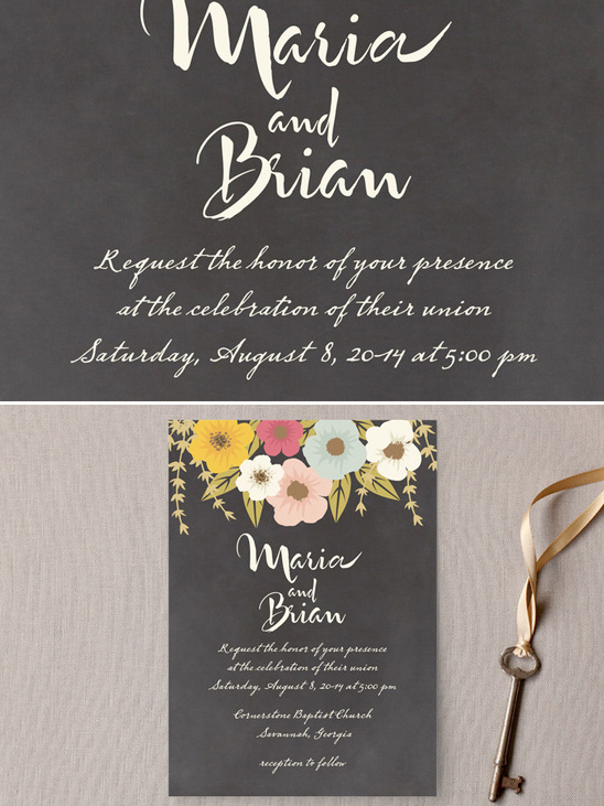 minted wedding invites
