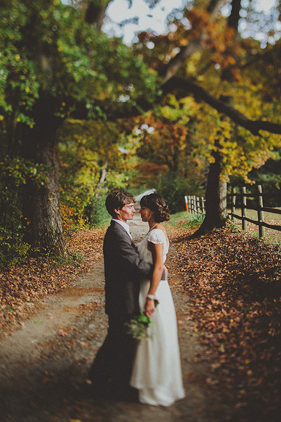 Yellow And Blue Charming Fall Wedding