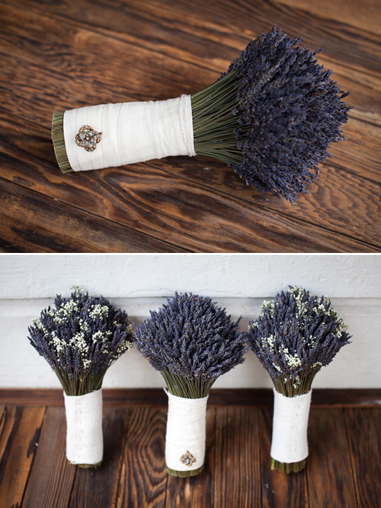 lavendar bouquets by Faye Marie