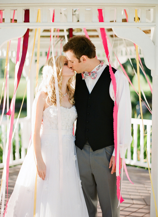 Bright Pink Wedding at Westlake Village Inn