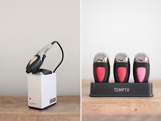Temptu airbrush makeup system and three lip colors