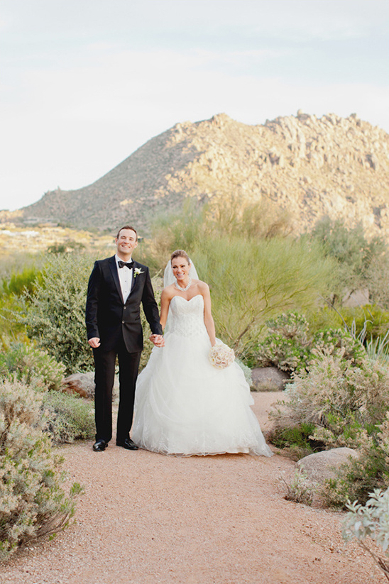 Enchanting Gold Desert Wedding