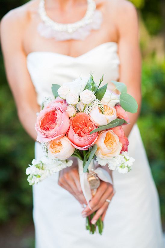 bridal bouquet by La Belle Jardin