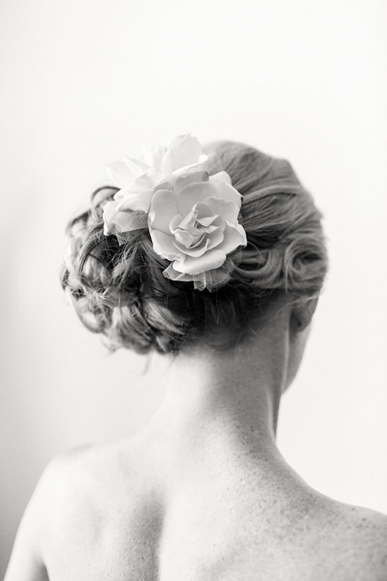 wedding hair done by The Parlor