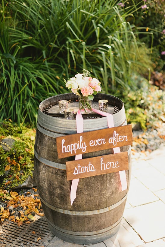 happily ever after starts here wooden signs