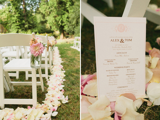 romantic outdoor ceremony decoration ideas