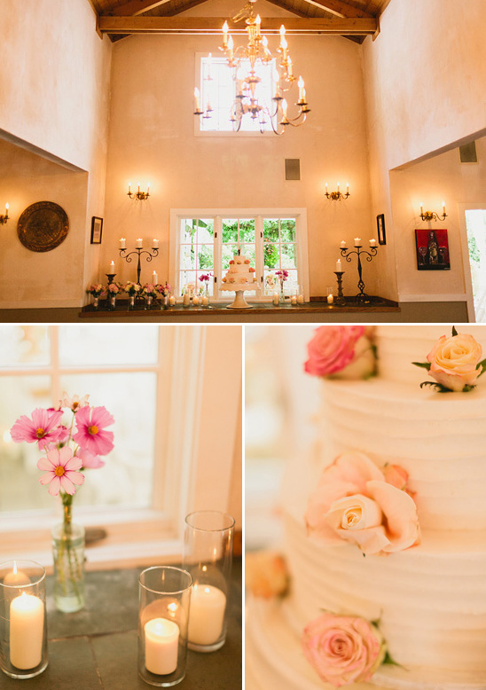 elegant cake table
