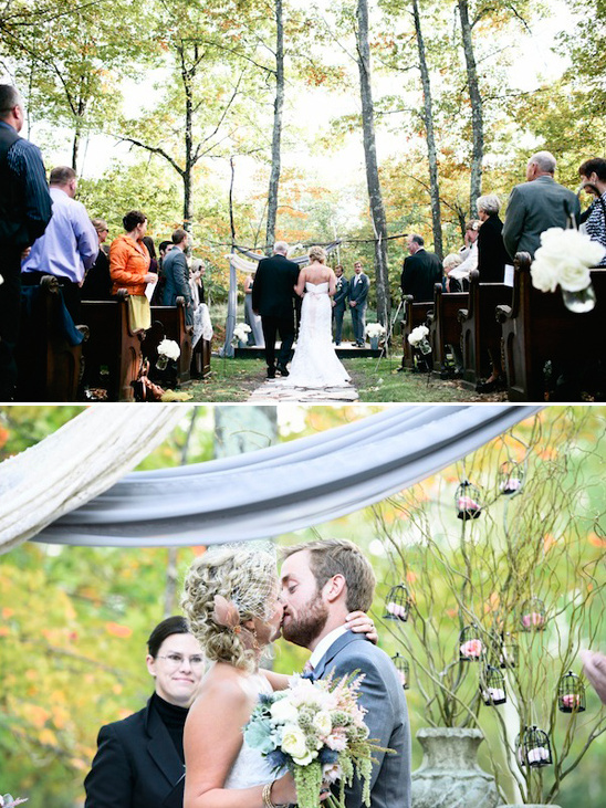 rustic outdoor ceremony ideas from Bash Collective