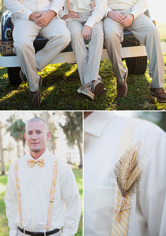 wheat used for rustic boutonniere