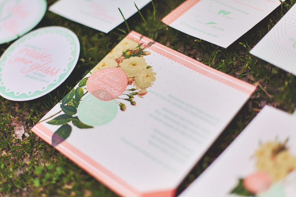 whimsical-coral-and-mint-wedding