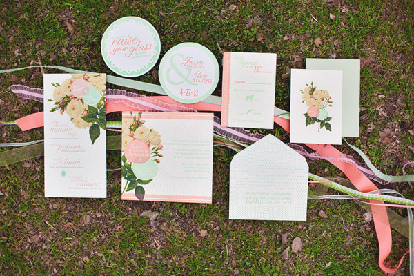 whimsical-coral-and-mint-wedding