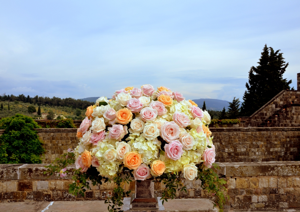 A Wedding Tale in Tuscany - Vincigliata Castle
