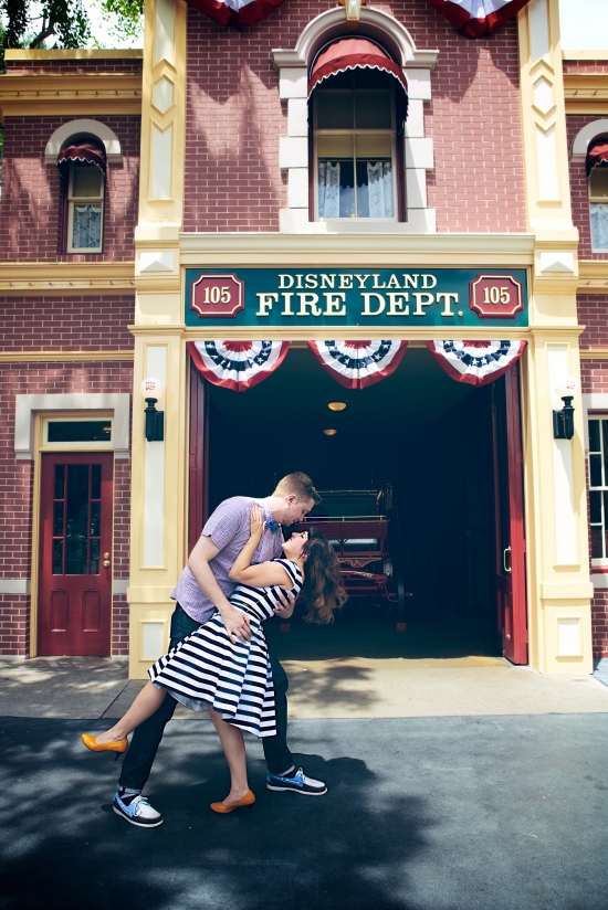 Alison & Dylan: A retro engagement at Disneyland!