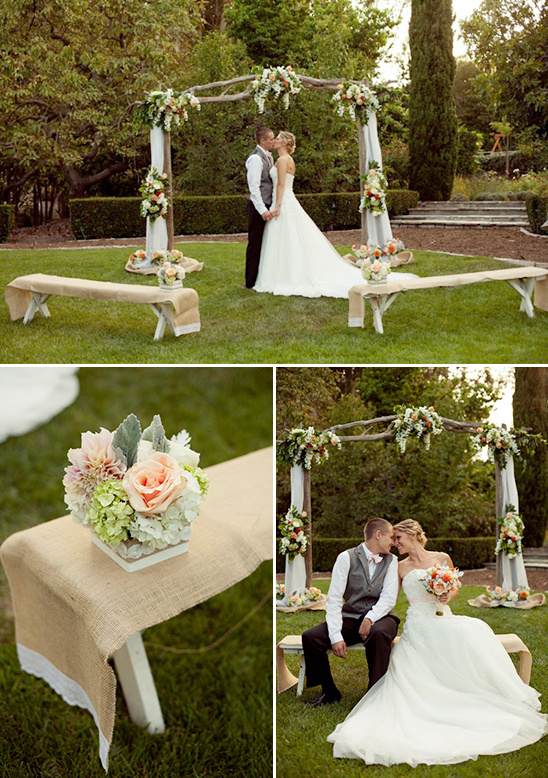 rustic ceremony wedding ideas