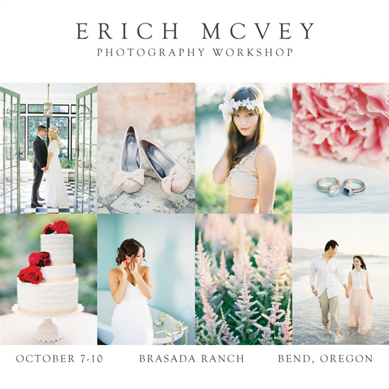Wedding photography workshop October 7-10