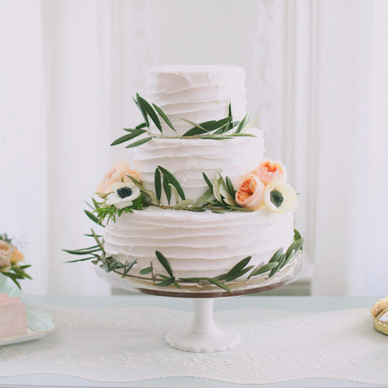 spring wedding cake by Cake-a-licious