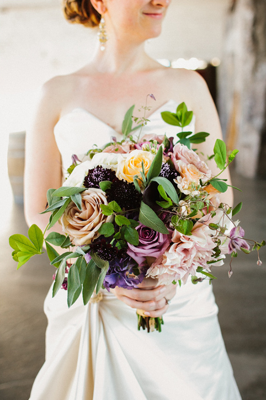 wedding bouquet by Finch & Thistle