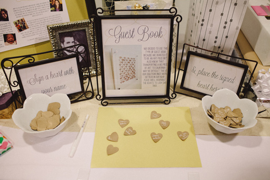 Sign a heart, add your name, place it here