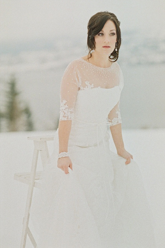 winter wedding dress