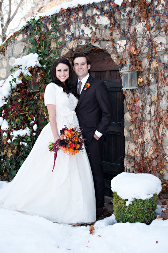 Wintery Fall Wedding at Wadley Farms