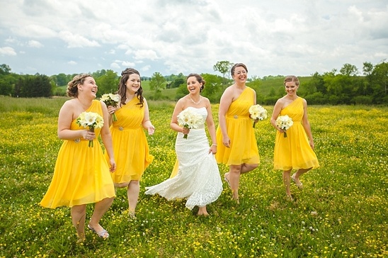Yellow Farm Wedding Ideas