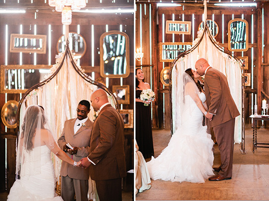 indoor wedding ceremony
