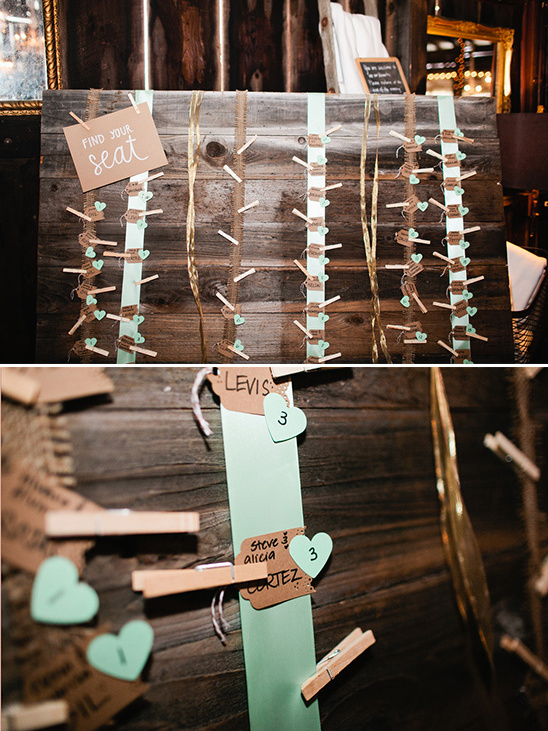 escort card ideas