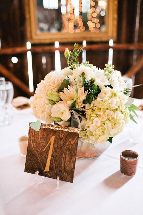 wooden table numbers