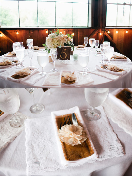 burlap table decor ideas