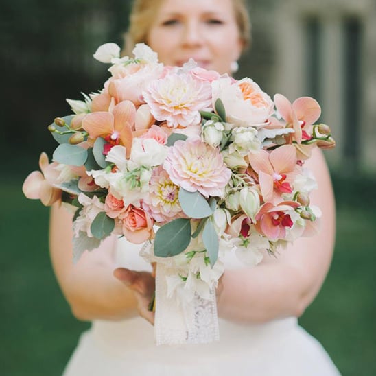 pastel wedding bouquet by Stemz