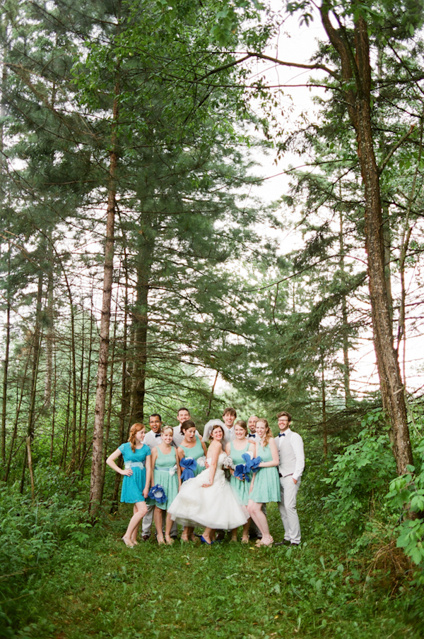 diy-blue-backyard-wedding