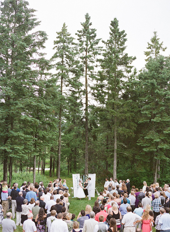 standing wedding ceremony