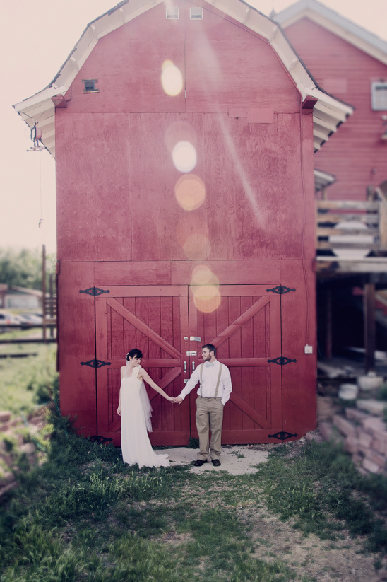 DIY Red Barn Wedding