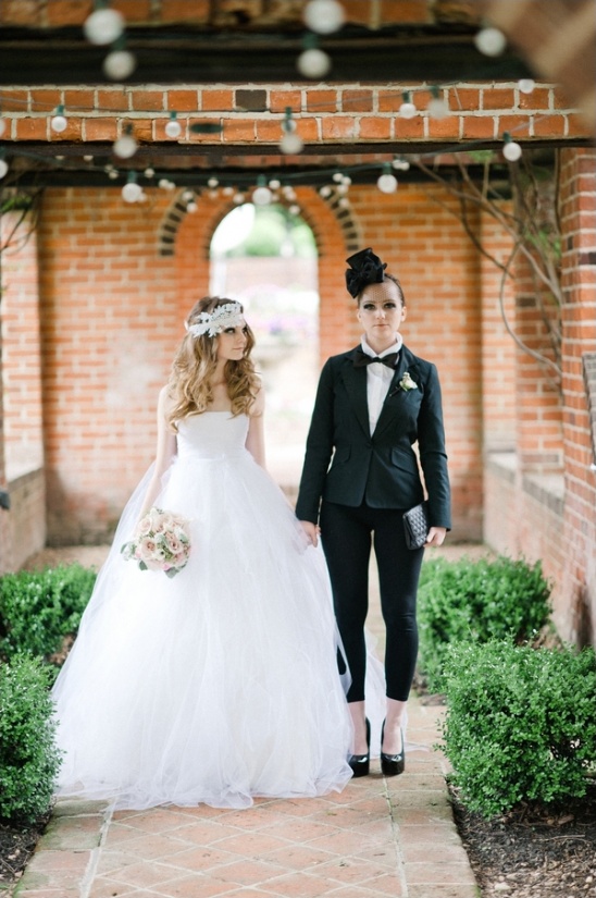 Dramatic Black and White Wedding Inspiration