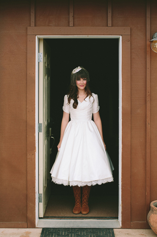 wedding dress with Moccasins