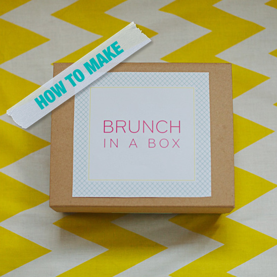 How To Make Brunch In A Box