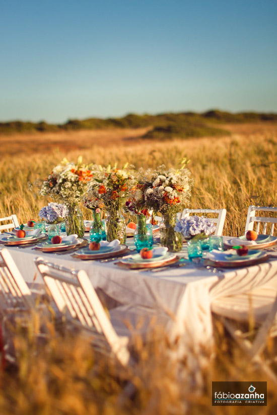 Orange Fall Wedding