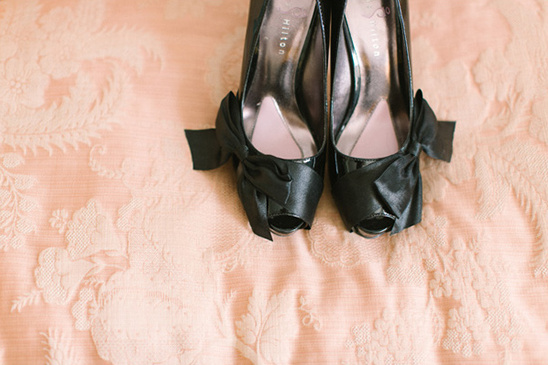 black wedding shoes