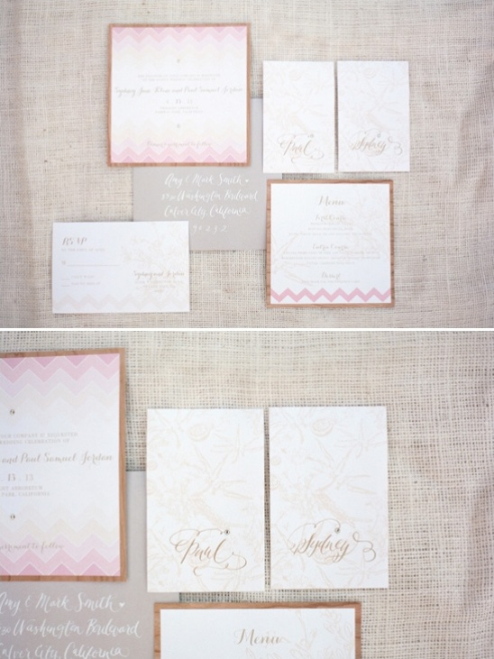candy table invites by Copper Willow Paper Studio