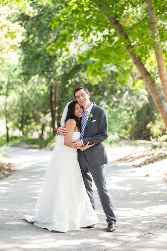 Rustic Blue and White Wedding