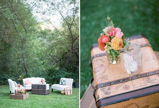 vintage outdoor lounge from Wine Country Party & Events