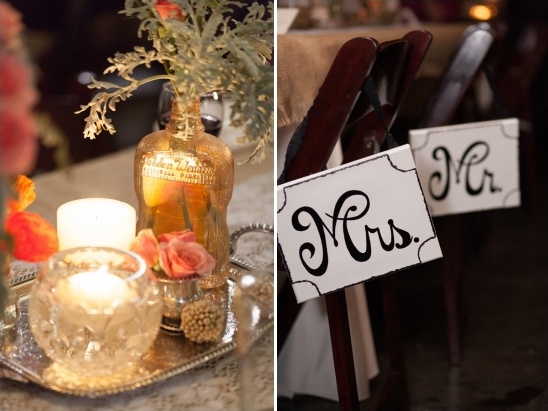 Mr. and Mrs. chair signs