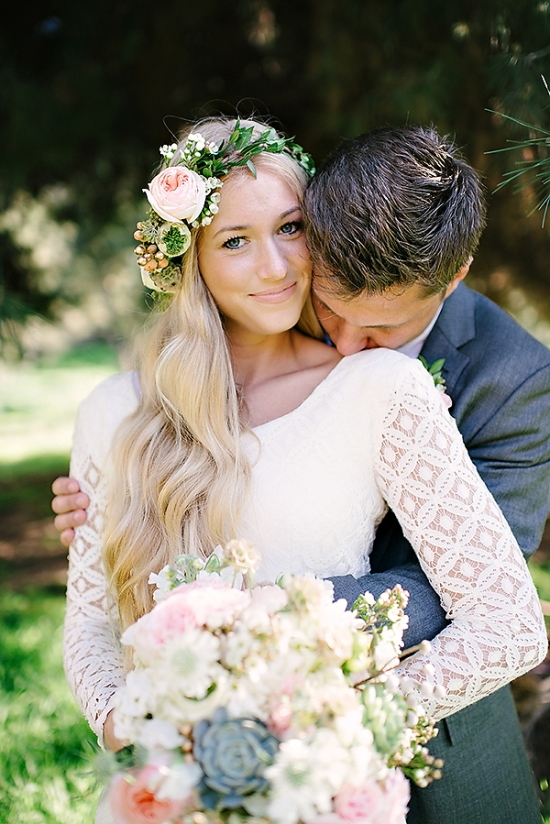 Chic Whimsical Wedding At Dove Canyon Courtyard