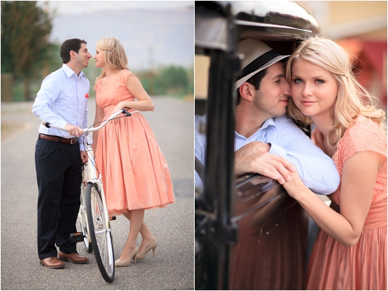 Vintage Bike and Car Colorado Orchard Engagement Session photo by www.catmayerstudio.com/weddings