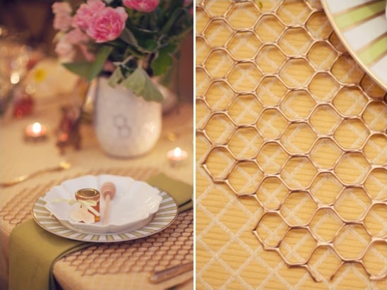 honeycomb placemat