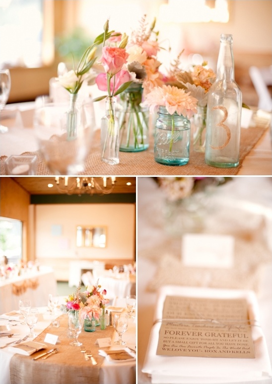wedding table decor