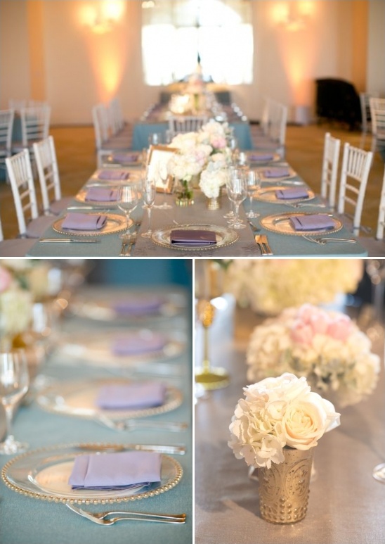 lavender and aqua wedding ideas